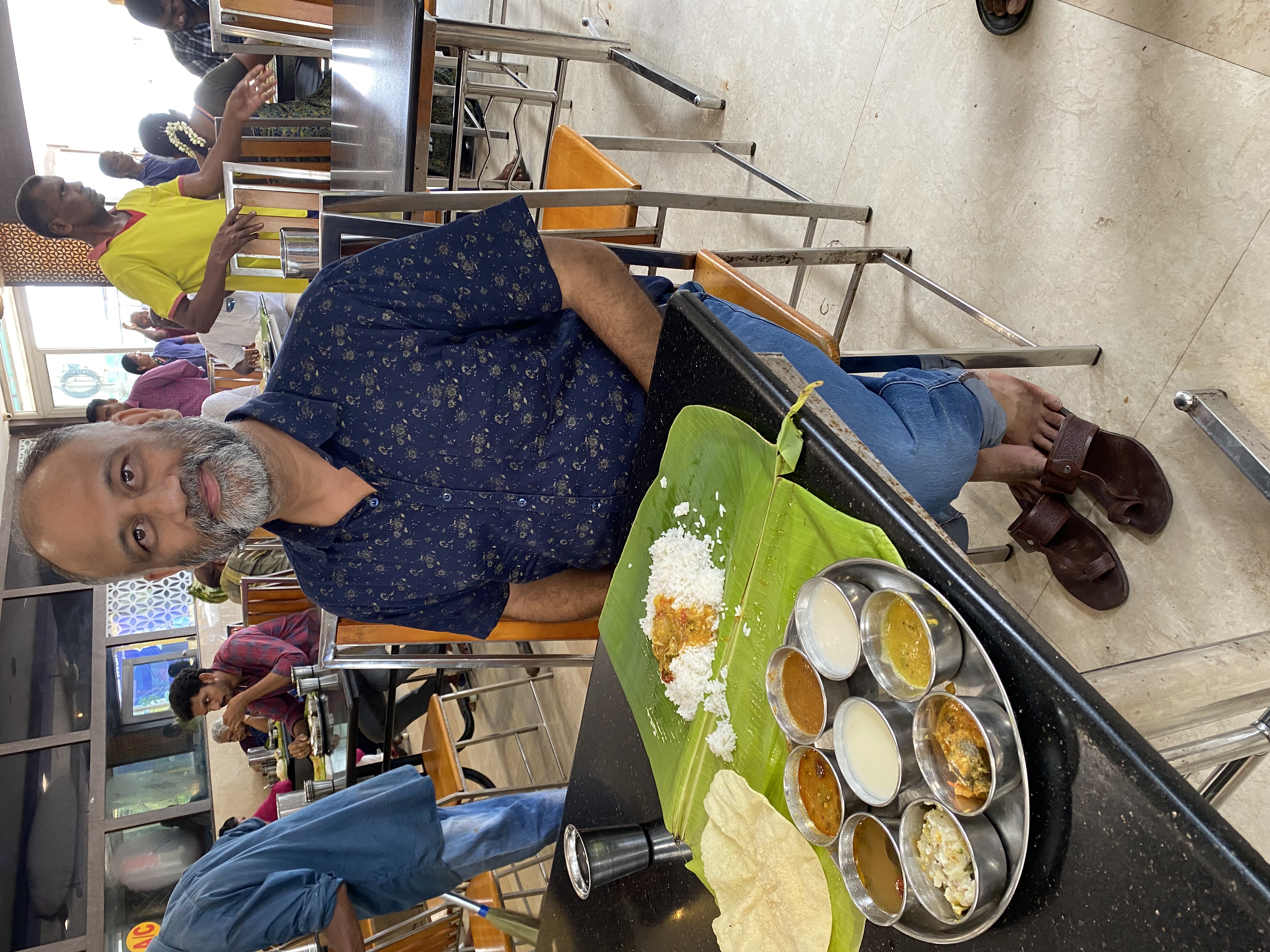 South Indian lunch